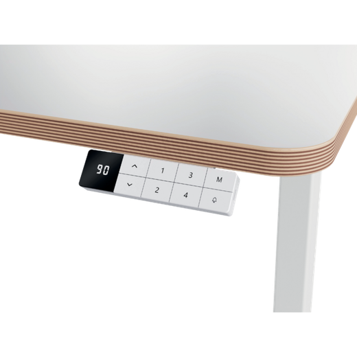 Escritorio Eléctrico Compacto Leitz Ergo 120 x 70cm con Recordatorio para Ponerte de Pie