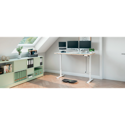 Escritorio Eléctrico Leitz Ergo 140 x 80cm con recordatorio para ponerte de pie