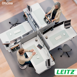 Escritorio Eléctrico Leitz Ergo 140 x 80cm con recordatorio para ponerte de pie