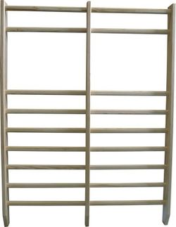 Espaldera junior doble de dos elementos de 180 x 135 cm