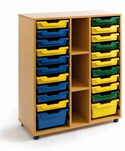 Estantería gavetero de 113 cm de alto. Varias distribuciones