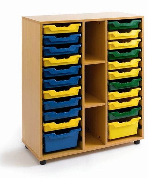 Estantería gavetero de 113 cm de alto. Varias distribuciones