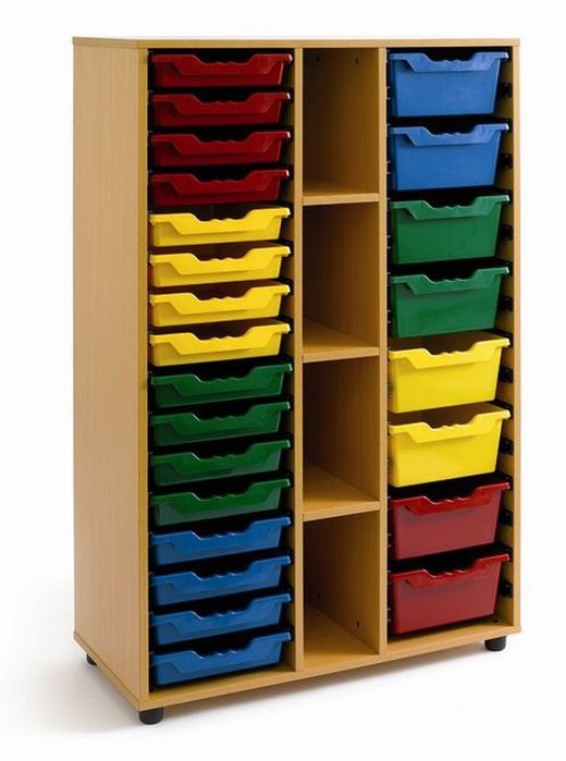 Estantería gavetero de 148 cm de alto. Varias distribuciones