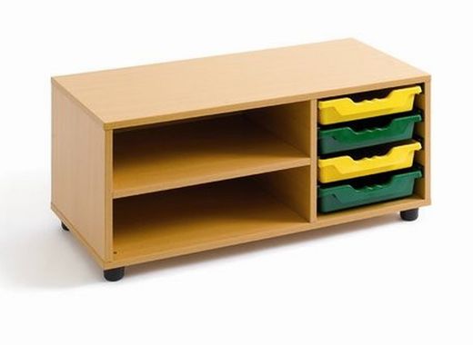 Estantería gavetero de 42 cm de alto. Varias distribuciones