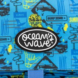 Estuche 3 Cremalleras con Solapa Surf JR