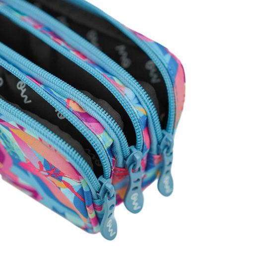 Estuche 3 Cremalleras Eiba