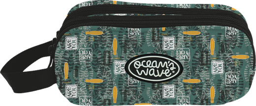 Estuche 3 cremalleras Kamil by Ocean´s Wave