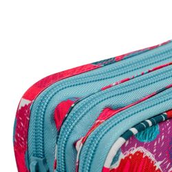 Trousse Kusama à 3 fermetures éclair