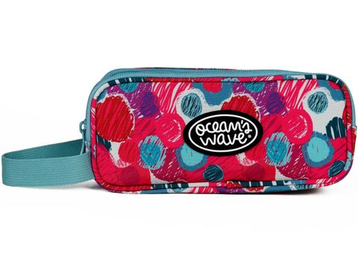 Trousse Kusama à 3 fermetures éclair