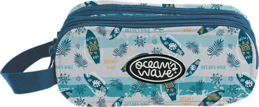 Estuche 3 cremalleras Nalu by Ocean´s Wave