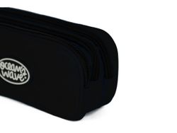 Étui noir à 3 fermetures éclair