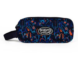 Estuche 3 Cremalleras Orange Liquid