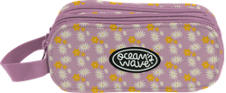 Estuche 3 cremalleras  Sanny by Ocean´s Wave