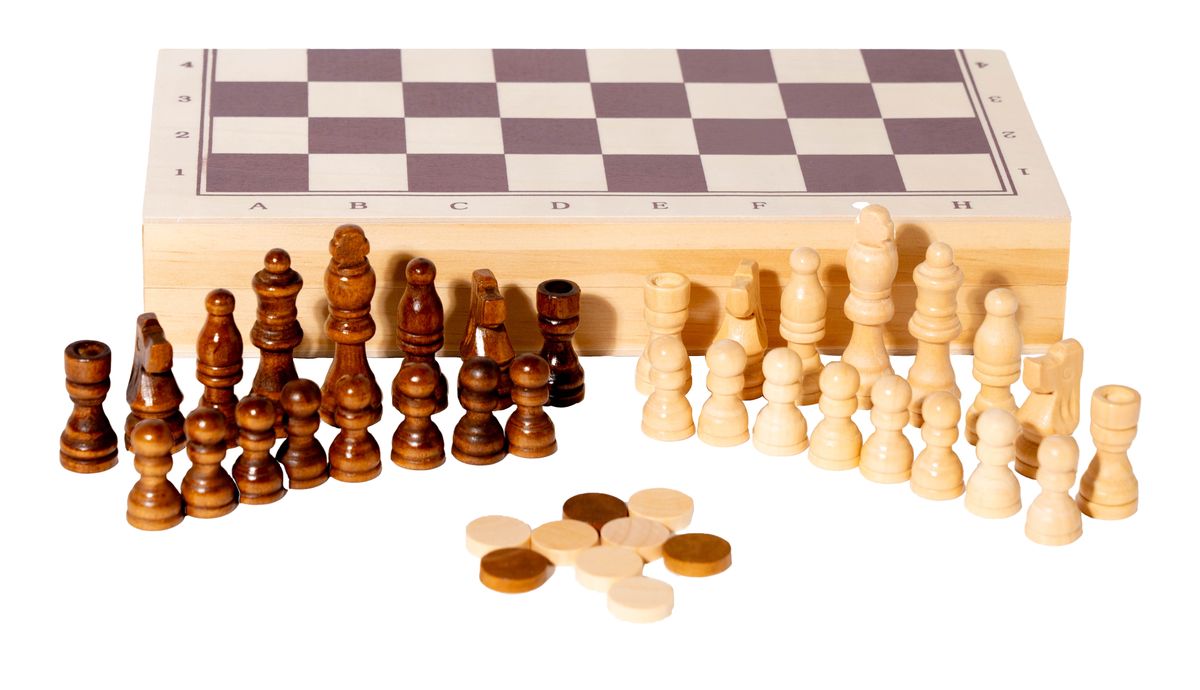 Estuche Ajedrez Damas Backgammon