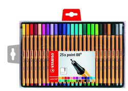 Estuche con 25 point 88