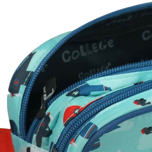 VALISE AVION AVEC 2 FERMETURE ÉCLAIR