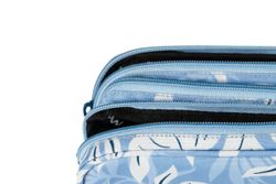 Sac Bora Bora bleu avec 3 fermetures éclair