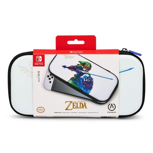 Cape mince PowerA pour Nintendo Switch, Nintendo Switch Lite et Nintendo Switch OLED - Master Sword Defense