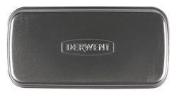 Estuche metálico de dos pisos Derwent - para 18 lápices