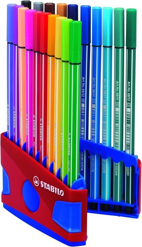 Trousse Parade avec 20 stylos 68