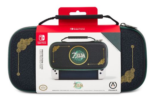 Couche de protection PowerA pour Nintendo Switch (modèle OLED), Nintendo Switch et Nintendo Switch Lite - Tears of the Kingdom