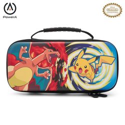 Cape de protection PowerA pour Nintendo Switch ou Nintendo Switch Lite - Pokémon : Charizard vs. Vortex Pikachu