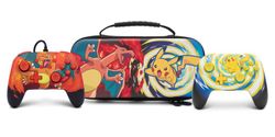Cape de protection PowerA pour Nintendo Switch ou Nintendo Switch Lite - Pokémon : Charizard vs. Vortex Pikachu