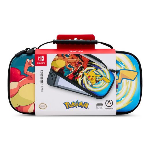 Cape de protection PowerA pour Nintendo Switch ou Nintendo Switch Lite - Pokémon : Charizard vs. Vortex Pikachu