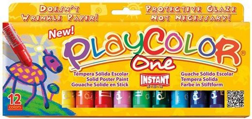 Estuche surtidos témpera sólida playcolor