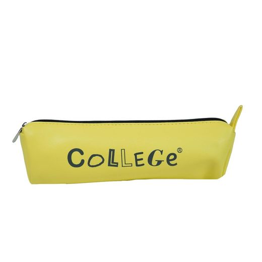 Estojo triangular amarelo COLLEGE