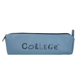 Estojo triangular COLLEGE Azul