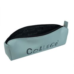 Estojo triangular COLLEGE Azul Pastel