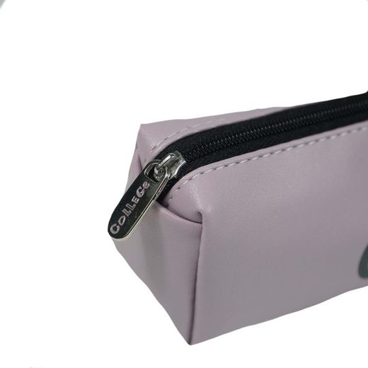 Estuche triangular COLLEGE Lila Pastel