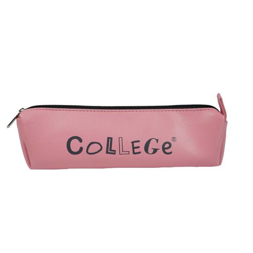 Estuche triangular COLLEGE Rosa