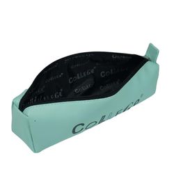 Estojo triangular COLLEGE Verde Pastel
