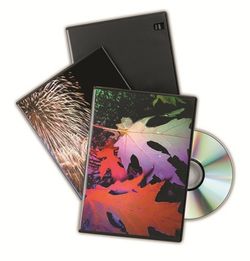 caixas de plástico pretas para dvds