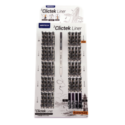 Exp 144 Rotuladores Fineliner Rectrátil + 28 Recambios