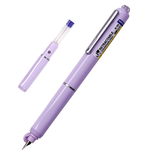 Exp 43 Pluma Rectráctil + Cartucho Punta Fina Azul