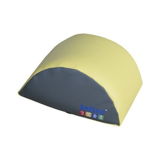 Figura em forma de semicilindro de 12,5 x 25 x 25 cm