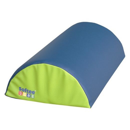 Figura na forma de um semicilindro de 50 x 15 x 30 cm