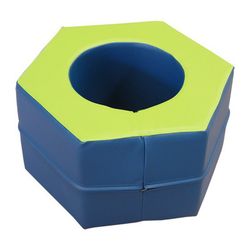 Figura con forma de tuerca de 60 x 60 x 30 cm
