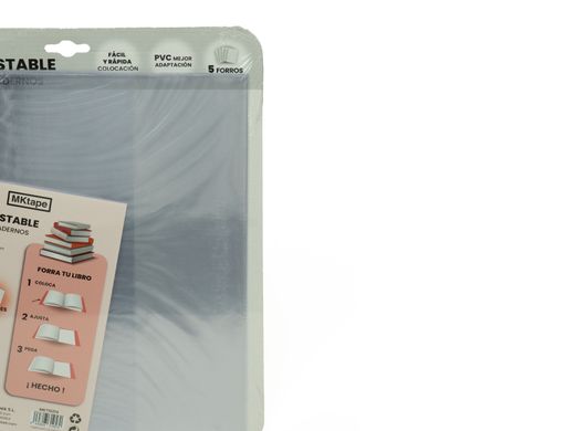 Forro de libro ajustable. Varios tamaños