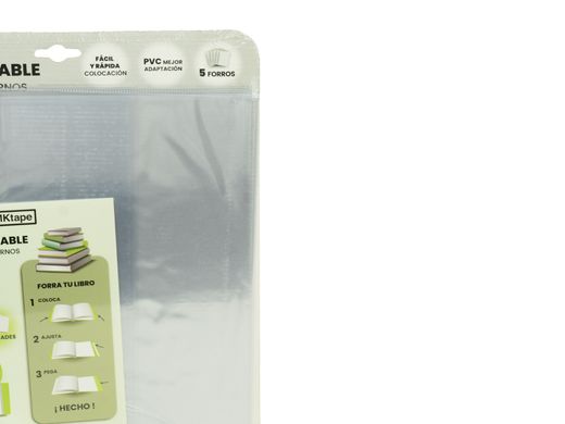 Forro de libro ajustable. Varios tamaños