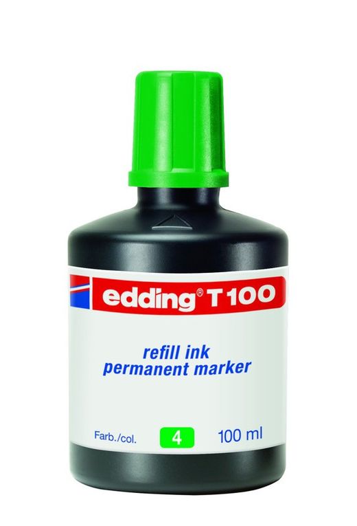 Flacon 100ml. encre permanente edding