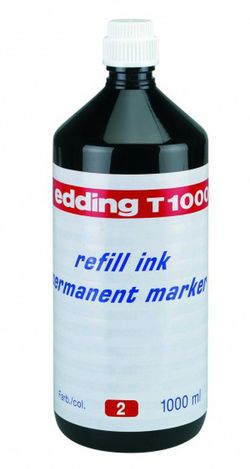 Flacon 1000ml. encre permanente edding