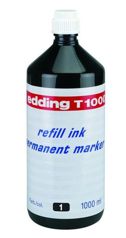 Flacon 1000ml. encre permanente edding