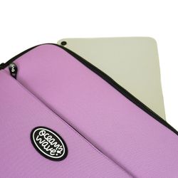 Housse pour ordinateur portable lilas pastel 13-14"