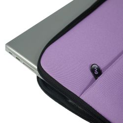 Capa para portátil lilás pastel de 13-14”
