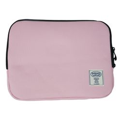 Housse ordinateur portable 13-14" rose pastel