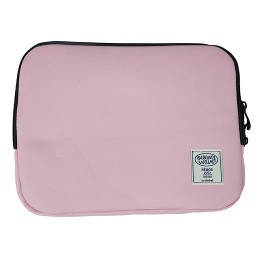 Housse ordinateur portable 13-14" rose pastel